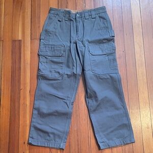 Duluth Charcoal Cargo Pants 32 x 30